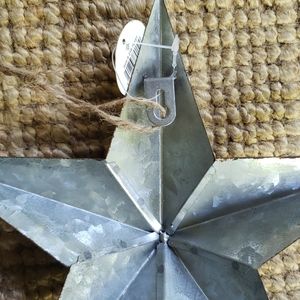 Accents - NWT Galvanized Metal Star Accents - NWT Galvanized Metal Star